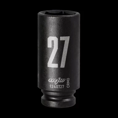 MJW Udarni nasadni ključ 1/2" dugi, 6-kraki, 27 mm